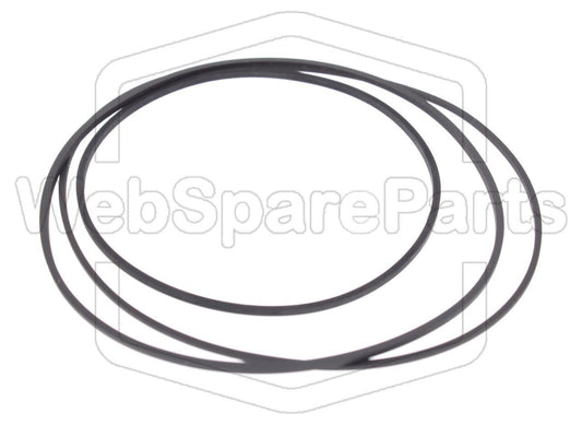 Remsæt (reservedel) til kassettebåndoptager – Philips F-6233
