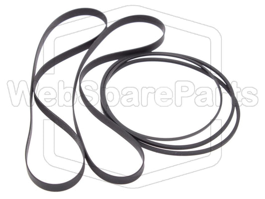 Remsæt (reservedel) til kassettebåndoptager – Pioneer DC-555Z