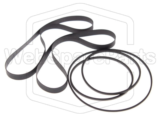 Remsæt (reservedel) til kassettebåndoptager – Yamaha KX-W302/U