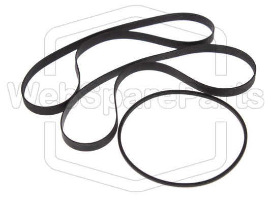 Remsæt (reservedel) til kassettebåndoptager – Aiwa AD-WX616