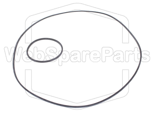 Remsæt til bilradio med kassette – Sharp RG-875/B/S