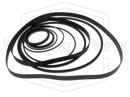 Remsæt (reservedel) til videobåndoptager – Palladium 837/660