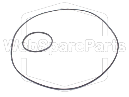 Remsæt reservedel til bilradio med CD og kassette – Pioneer FX-M2117ZSA SAAB