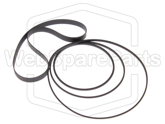 Remsæt (reservedel) til kassettebåndoptager – Technics RS-D450