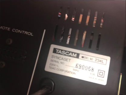 Remsæt (reservedel) til kassettebåndoptager – Teac Tascam 234 L SYNCASET