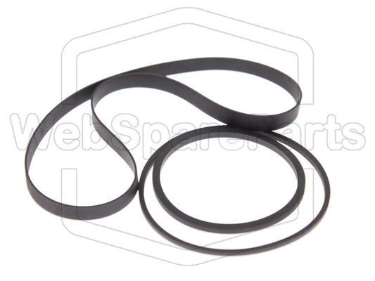 Remsæt (reservedel) til kassettebåndoptager – Kenwood KX-3050